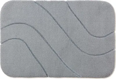 Produktbild von Rhomtuft Badteppich Bahama rechteckig  55 x  60 cm  Farbe  aqua