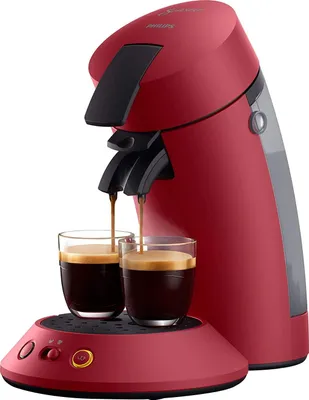 Produktbild von Philips Senseo® Original Plus Kaffee Pad MaschineRot (CSA210/90)