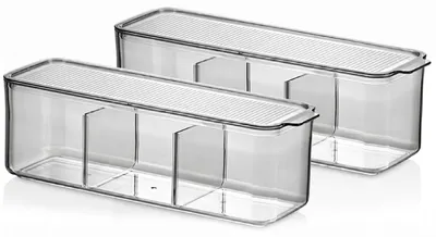 Produktbild von Vorratsgläser, BPA-frei Kunststoff, 2er Set, 2x2,5L