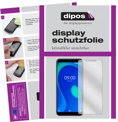 Zdjęcie produktu dla 2x osłona ekranu dla Wiko Y80 przezroczysta folia ochronna wyświetlacza dipos