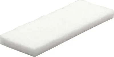 Produktbild von WAGNER Filz Pad 12tlg. - 16 x 44 x 3 mm, selbstklebend, weiß, für Filzgleiter, Schutzpads oder zum Basteln - 15174499