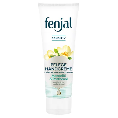 Produktbild von Fenjal Pflege Handcreme Sensitiv mit Mandelöl und Panthenol 75ml
