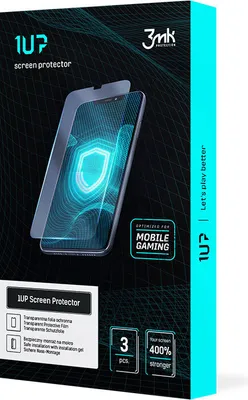 Produktbild von 3mk Display Schutzfolie 1UP für Samsung Galaxy A23 5G transparent Gaming (3 Stück)