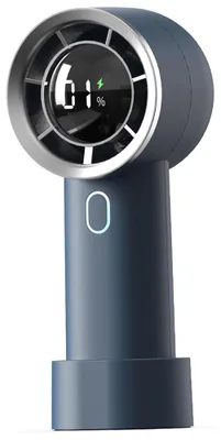 Zdjęcie produktu dla Techsuit Handheld Fan HX130 wyświetlaczem, ultracichą 1200 - niebieski