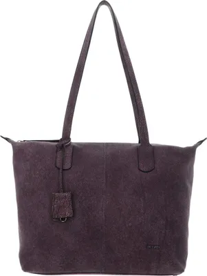 Image de PICARD sac à épaule sac shopper Lesotho Shopper Bordeaux violet foncé