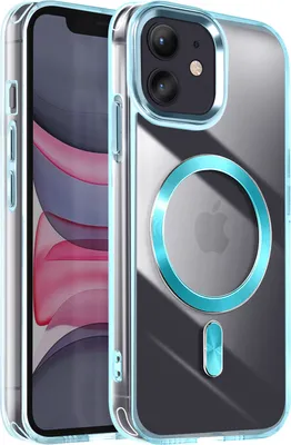 Produktbild von Avizar, MagSafe Hülle für Apple iPhone 11 Cristal Color, Blau