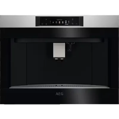 Produktbild von AEG KKA894500M, Espressomaschine, 2,5 l, Kaffeebohnen, Eingebautes Mahlwerk, 1350 W, Schwarz, Edelstahl