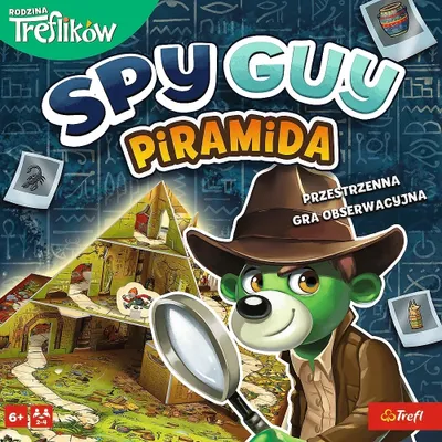 Zdjęcie produktu dla Gra planszowa Trefl Spy Guy Piramida Klątwa Faraona 2.0.