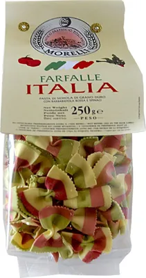 Produktbild von 250g Farfalle Schmetterlingsnudeln Pasta bunte Nudeln