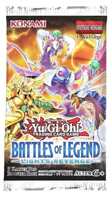 Produktbild von Yu-Gi-Oh! Battles of Legend - Light's Revenge 1 Booster