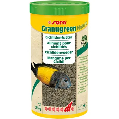 Produktbild von sera 00396, Zierfisch, Trockenfischfutter, Granulat, Vitamin A, Vitamin B1, Vitamin B2, Vitamin C, Vitamin D, Vitamin E, 5,6%, 7,2%