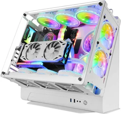 Image de Mars Gaming Mcbw Boîtier tour PC Blanc Blanc One Size