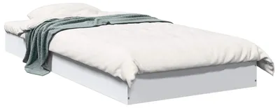Obrázek produktu pro vidaXL Podlahový rám postele, bílý, 80 x 200 cm, dřevotřísková deska