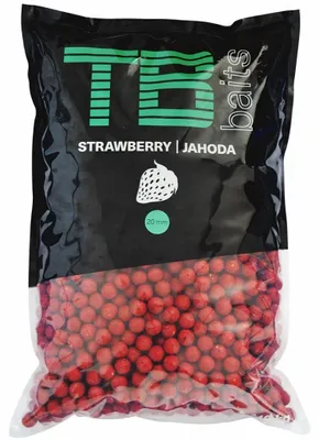 Obrázek produktu pro TB Baits krmné boilie 20mm 10kg Příchuť: Strawberry