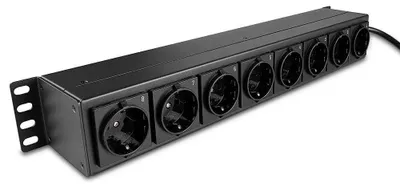Produktbild von LINDY 8-fach Schuko-Steckdosen PDU mit Schaltern