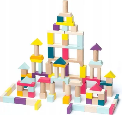 Obrázek produktu pro Dřevěné bloky 100el 15184 Cubika
