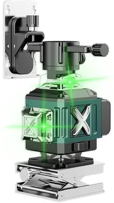 Immagine prodotto di Livella laser a raggio laser, con 16 linee verdi, rotazione a 360 gradi e funzione di autonivelazione