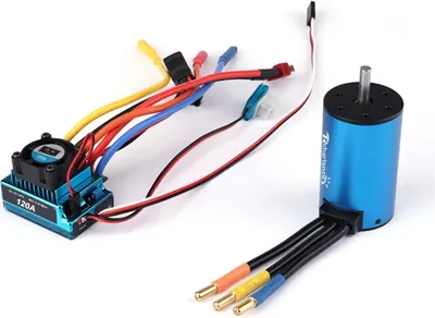 Image de 120A 3660 3300kv Télécommande étanche pour moteur de voiture Contrôleur de vitesse électronique ESC Accessoires