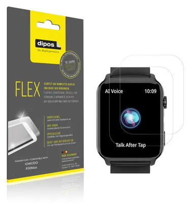 Immagine prodotto di 2x Pellicola protettiva per IOWODO R30Max, rivestimento al 100%, Protezione dipos Flex