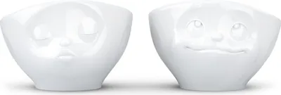 Obrázok produktu pre FIFTYEIGHT Eierbecher Set Nr.1 - Küssend & Verträumt weiß