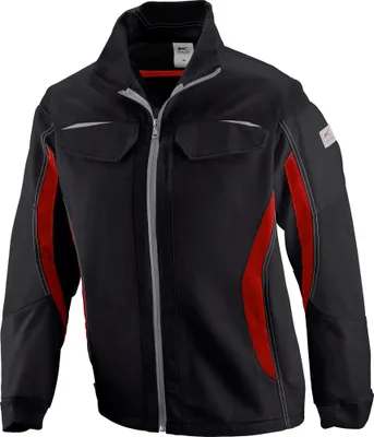 Produktbild von Kübler Jacke PULSSCHLAG 1324 schwarz/mittelrot 42