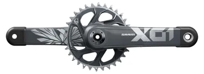 Produktbild von Sram X01 Eagle Dub Kurbelgarnitur Lunargrey