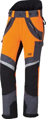 Produktbild von PSS Schnittschutzhose X-treme Air Orange/Grau Größe 110 schlank und groß