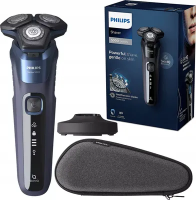 Image de Rasoir rechargeable Philips S5585/35 pour hommes, bleu