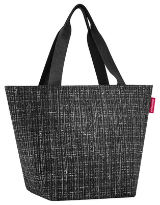 Zdjęcie produktu dla Reisenthel Shopper M, Czarny, Poliester, Torba na zakupy, Monochromatyczny, 15 l, 510 mm