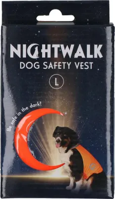 Obrázek produktu pro Bezpečnostní vesta Nightwalk Orange L