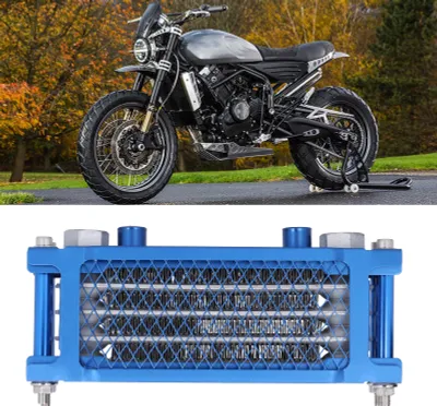 Zdjęcie produktu dla Zestaw chłodnicy oleju silnikowego Chłodnica uniwersalna do motocykli 125cc-250cc Dirt Pit Bike ATV