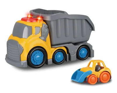 Obrázek produktu pro WIKY Kiddy Auto sklápěcí s efekty 19,5 cm buldozer 8 cm