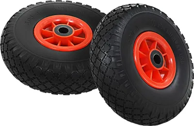Produktbild von vidaXL Sackkarrenräder 2 Stk. Massives Polyurethan3,00 - 4 (260 x 85)