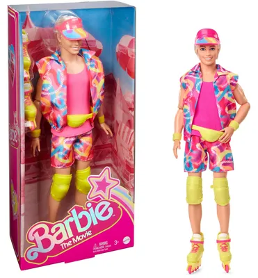 Produktbild von Barbie Ken im Film-Outfit auf Rollschuhen