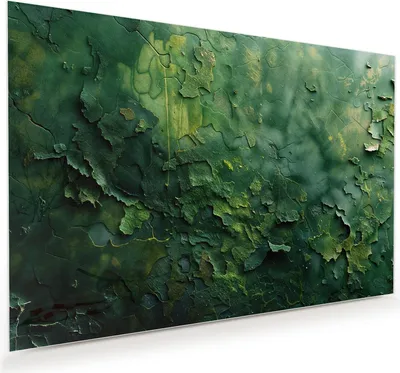 Produktbild von Glasbild 120x80cm in XXL für Wohnzimmer, Schlafzimmer Motiv Verwitterte Oberfläche