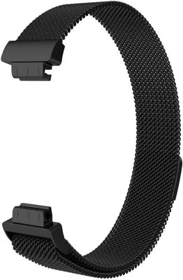 Productafbeelding van Go Go Gadget - Smartwatch-armband - Milanaisestijl armband - Geschikt voor Fitbit Inspire - Zwart - Maat S