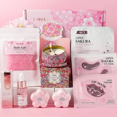 Obrázek produktu pro Špatná sada dárků pro ženy, obsahující sprchový gel, tělové mléko, peeling, krém na ruce a další