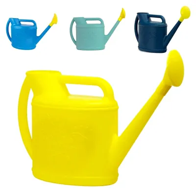 Produktbild von Gießkanne 10 L aus Kunststoff mit Brausekopf zur Blumenbewässerung