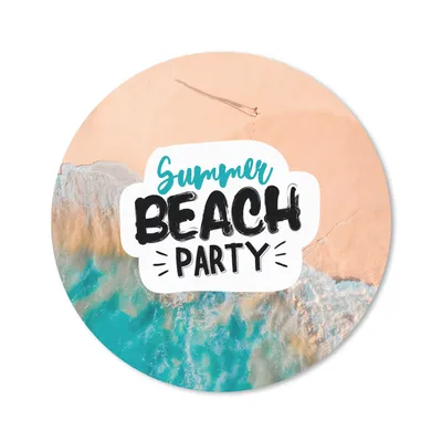 Produktbild von MuchoWow® Mauspad Mousepad Sommer - Sprichwörter - Strand - Meer 40x40 cm - Mousepads - Maus Mat - Pad - Mausunterlage - Schreibtisch Accessoires