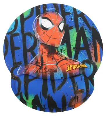 Productafbeelding van Wondee, XXL muismat, ergonomisch, Spiderman-design met polssteun, meerkleurig
