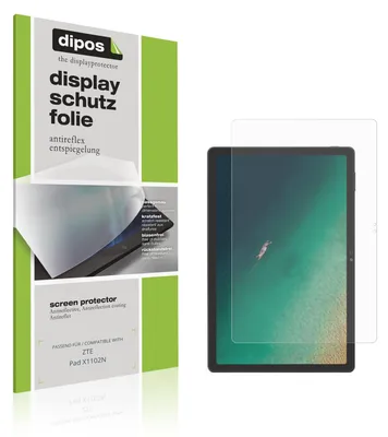 Produktbild von 2x Schutzfolie für ZTE Pad X1102N matt Displayschutzfolie Folie Display Schutz dipos