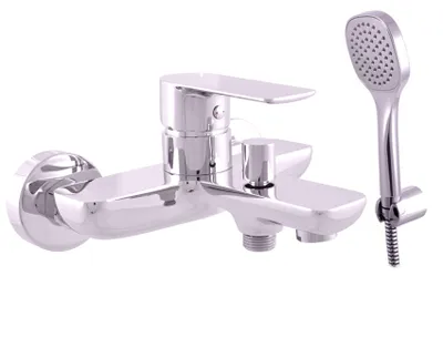 Obrázek produktu pro RAV Slezák Vodovodní baterie vanová Slezák RAV Vltava VT454.5/1 Barva: chrom, Rozměr: 150 mm