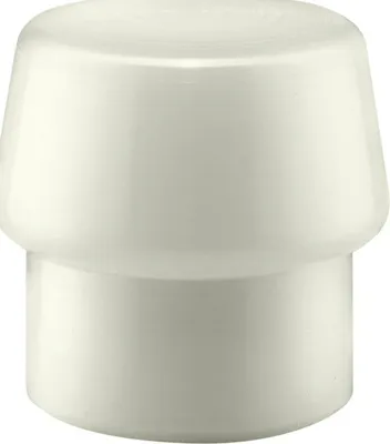Produktbild von Halder Schonhammerkopf Durchmesser 40mm Nylon weiß hart für Simplex lose - 3208040