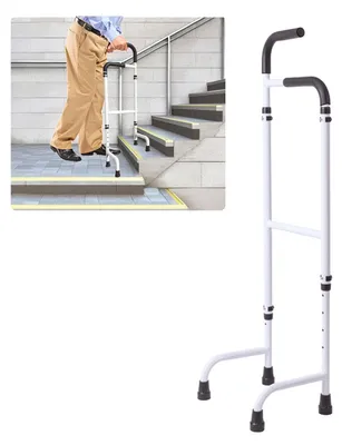 Productafbeelding van Aluminium Trapklimhulp met Verstelbare Hoogte 76-117 cm
