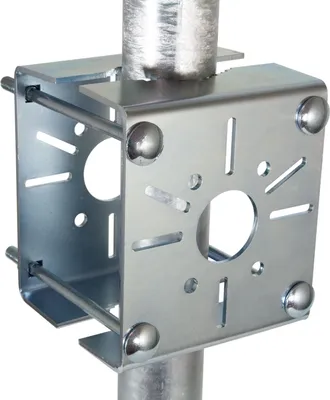 Obrázok produktu pre OEM Double-sided IP-Camera Pole Mount  Galvanized 09.106