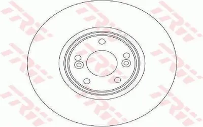 Immagine prodotto di 2x TRW DF4260S disco freno asse anteriore