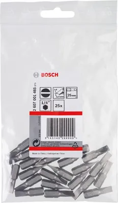Produktbild von Schrauberbit Extra-Hart S 1,0 x 5,5, 25 mm, 25er-Pack