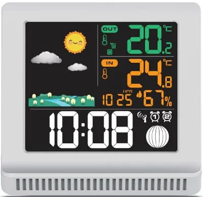 Obrázek produktu pro Meteostanice B-4912 Bílá