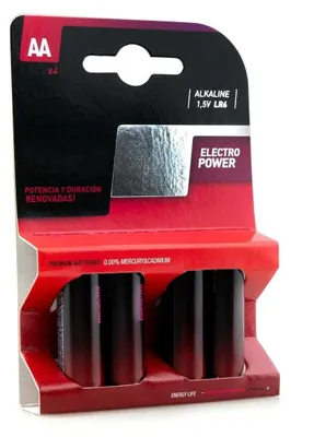 Produktbild von Glowster ENERHIT LR06-AA BL.4 Alkaline-Batterie: Leistungsstark und langlebig, i