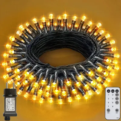 Productafbeelding van Kerstverlichting - 12 m - 100 leds - Kerstboomverlichting